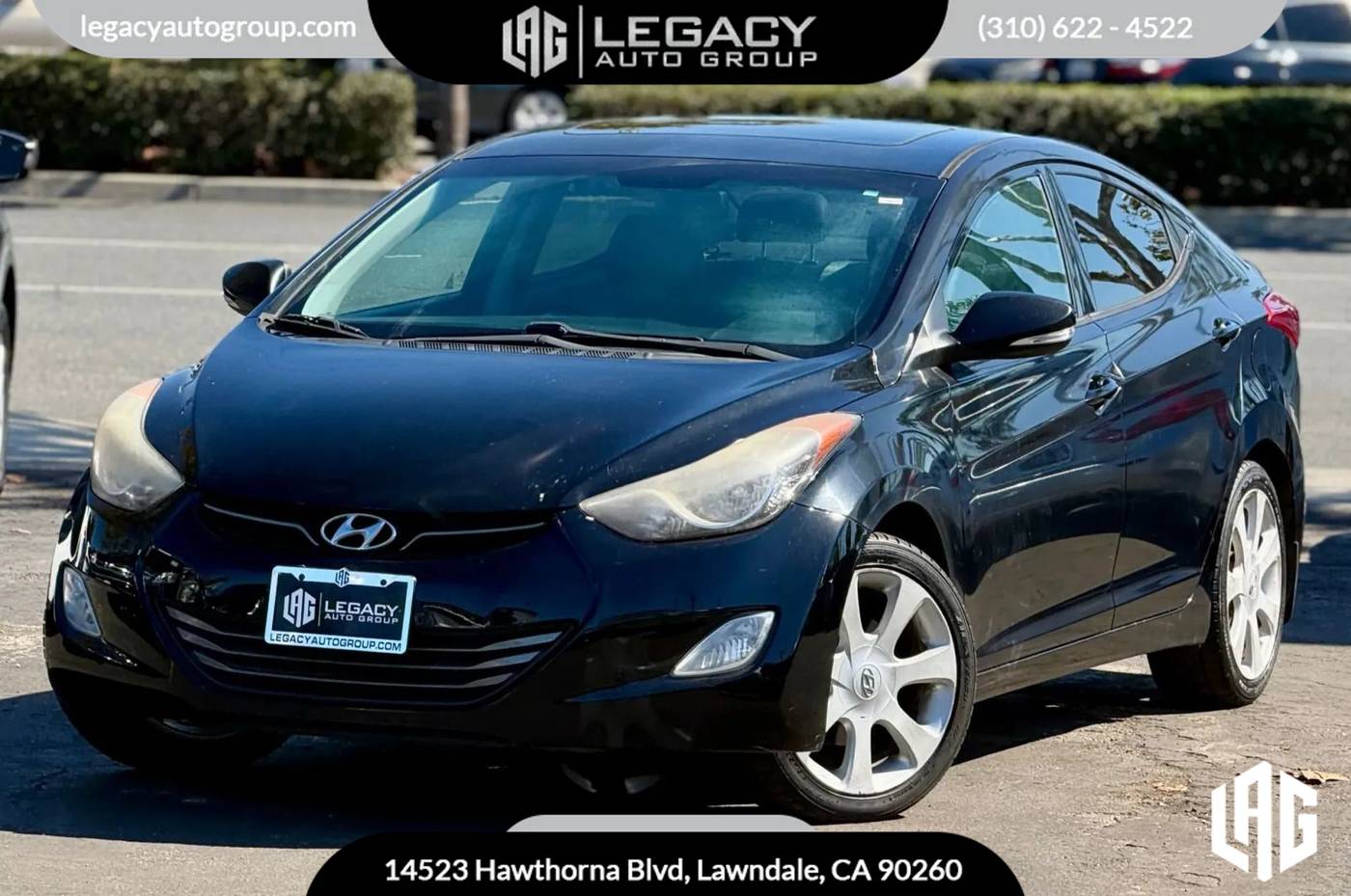 2013 Hyundai Elantra Limited — Sedan — 62,713 mi — Lawndale, CA