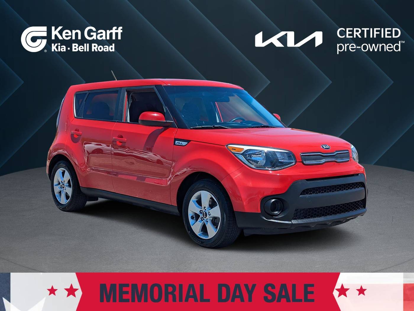 2019 Kia Soul Base — Hatchback — 74,816 mi — Phoenix, AZ