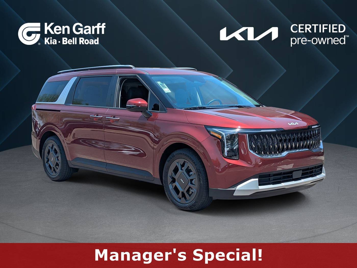 2025 Kia Carnival Hybrid EX — Minivan — 1,284 mi — Phoenix, AZ