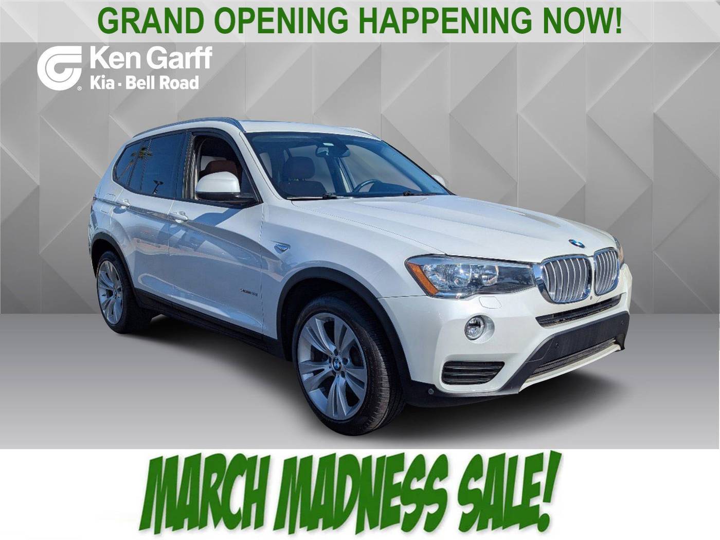 2015 BMW X3 28i — SUV — 77,343 mi — Phoenix, AZ