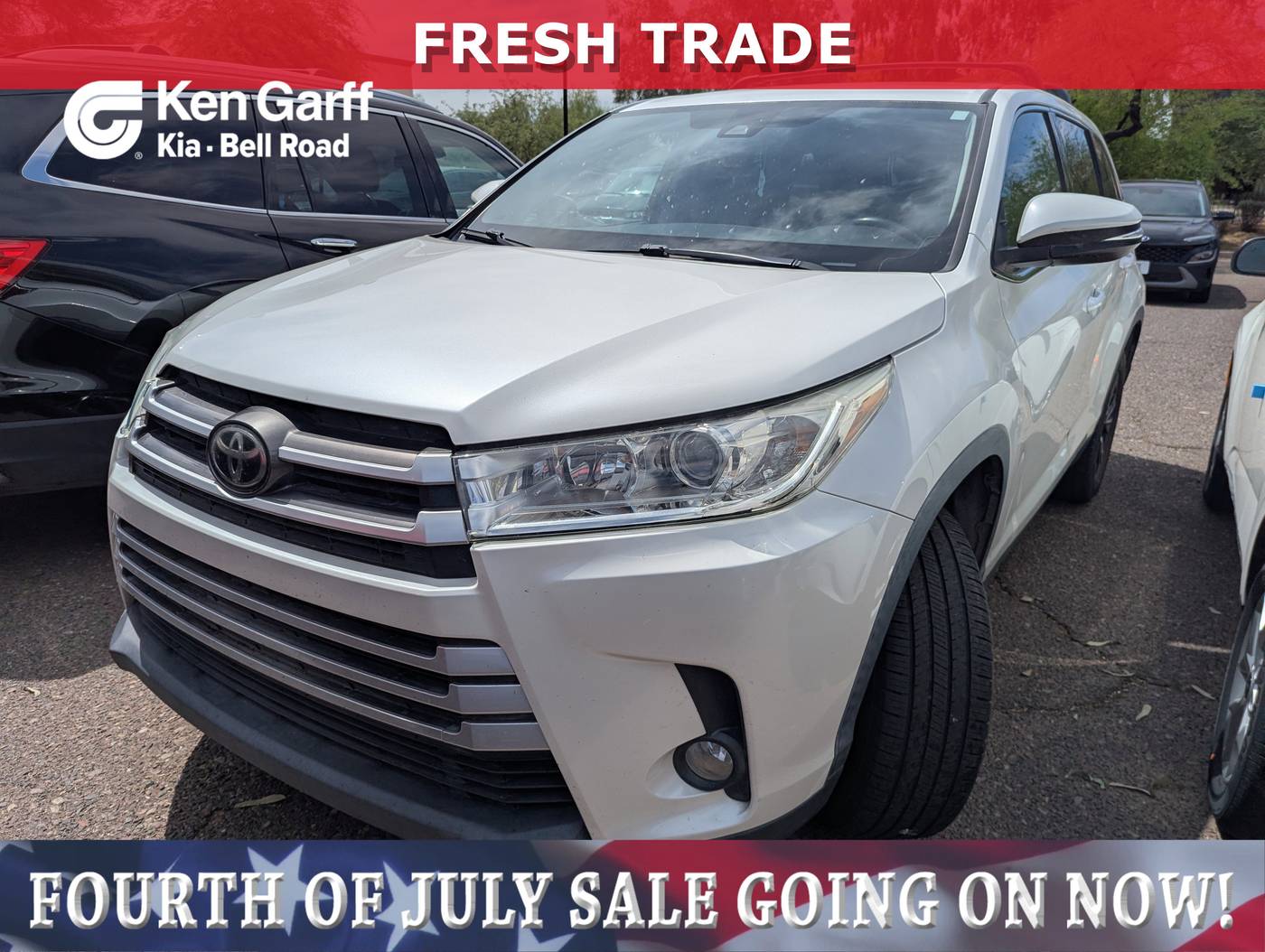 2019 Toyota Highlander LE V6 — SUV — 66,275 mi — Phoenix, AZ