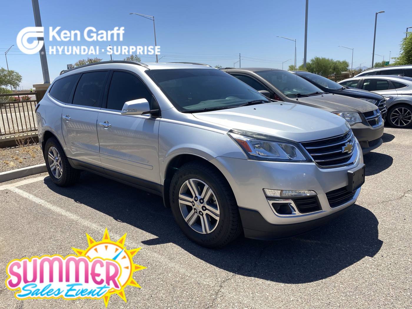 2015 Chevrolet Traverse LT — SUV — 106,990 mi — Surprise, AZ