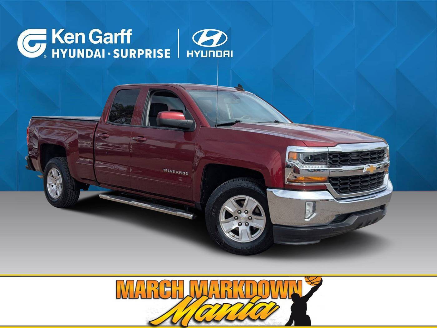 2017 Chevrolet Silverado 1500 LT — Pickup Truck — 75,848 mi — Surprise, AZ