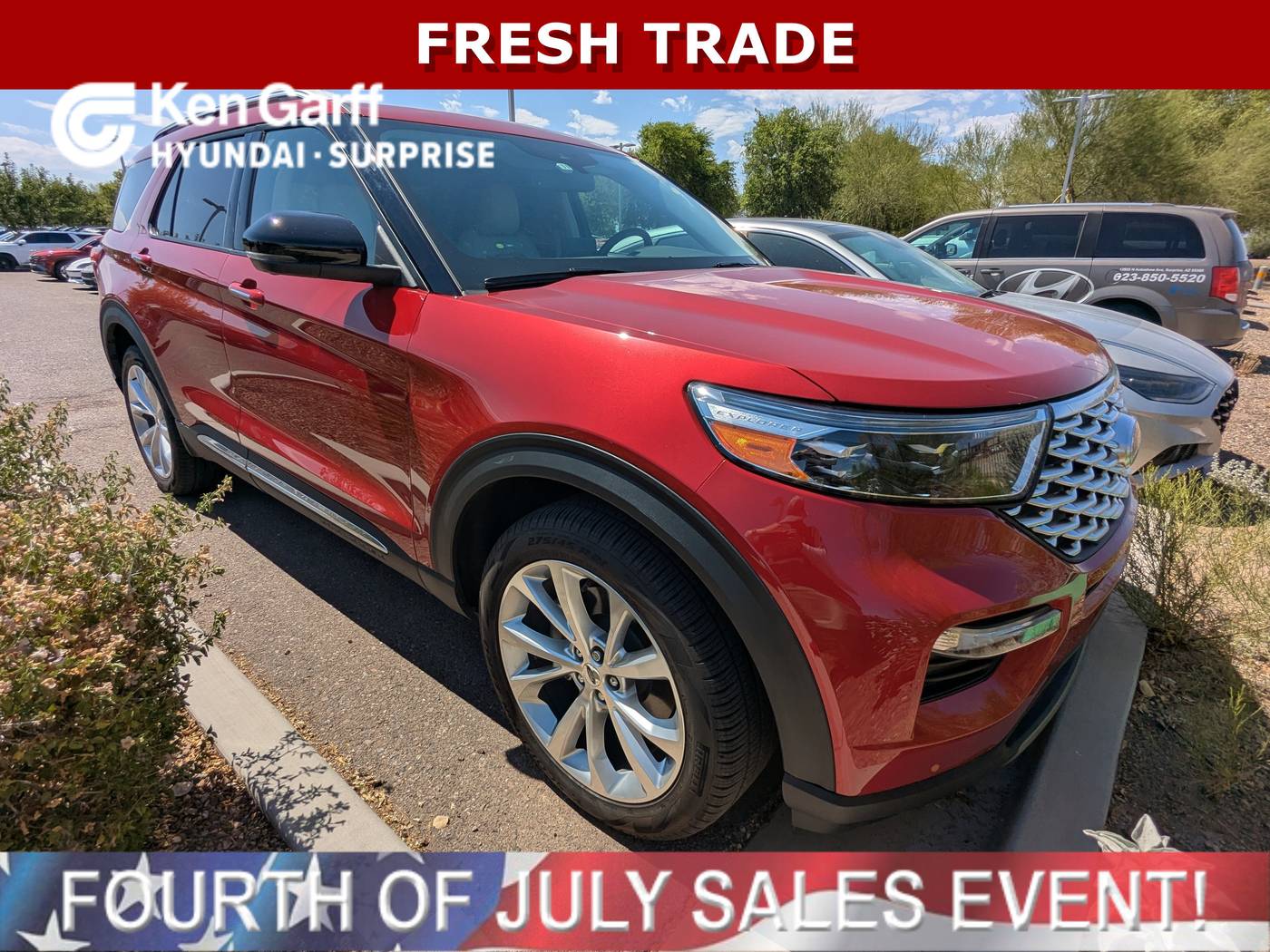 2022 Ford Explorer Platinum — SUV — 9,617 mi — Surprise, AZ