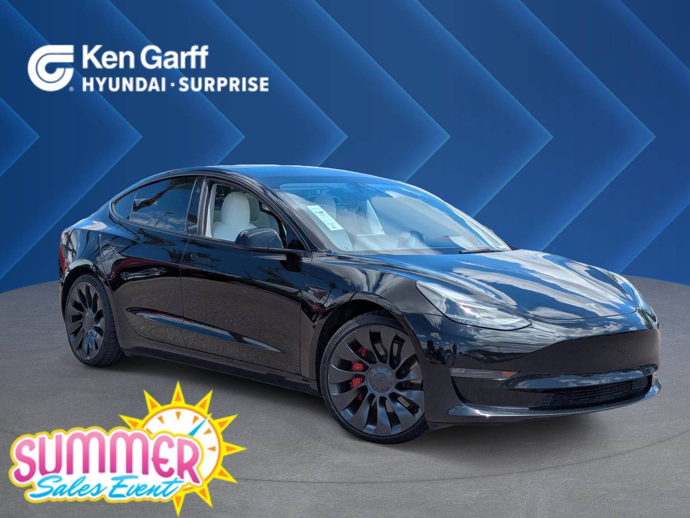 2022 Tesla Model 3 Performance — Sedan — 46,623 mi — Surprise, AZ