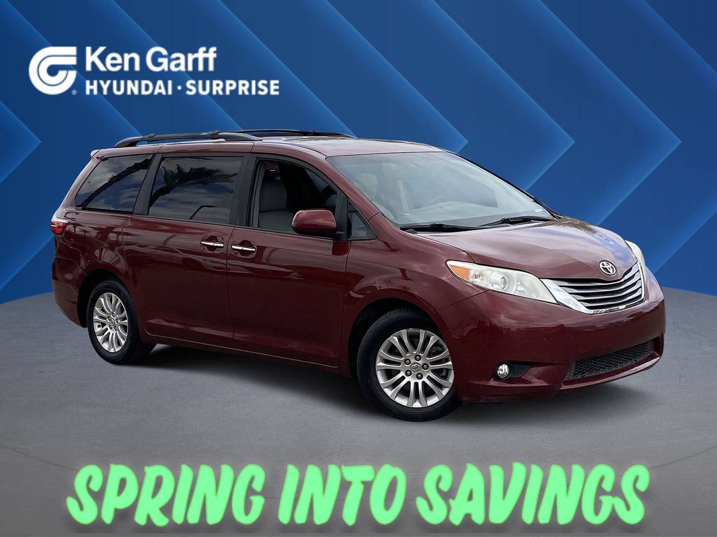 2015 Toyota Sienna XLE — Minivan — 119,178 mi — Surprise, AZ