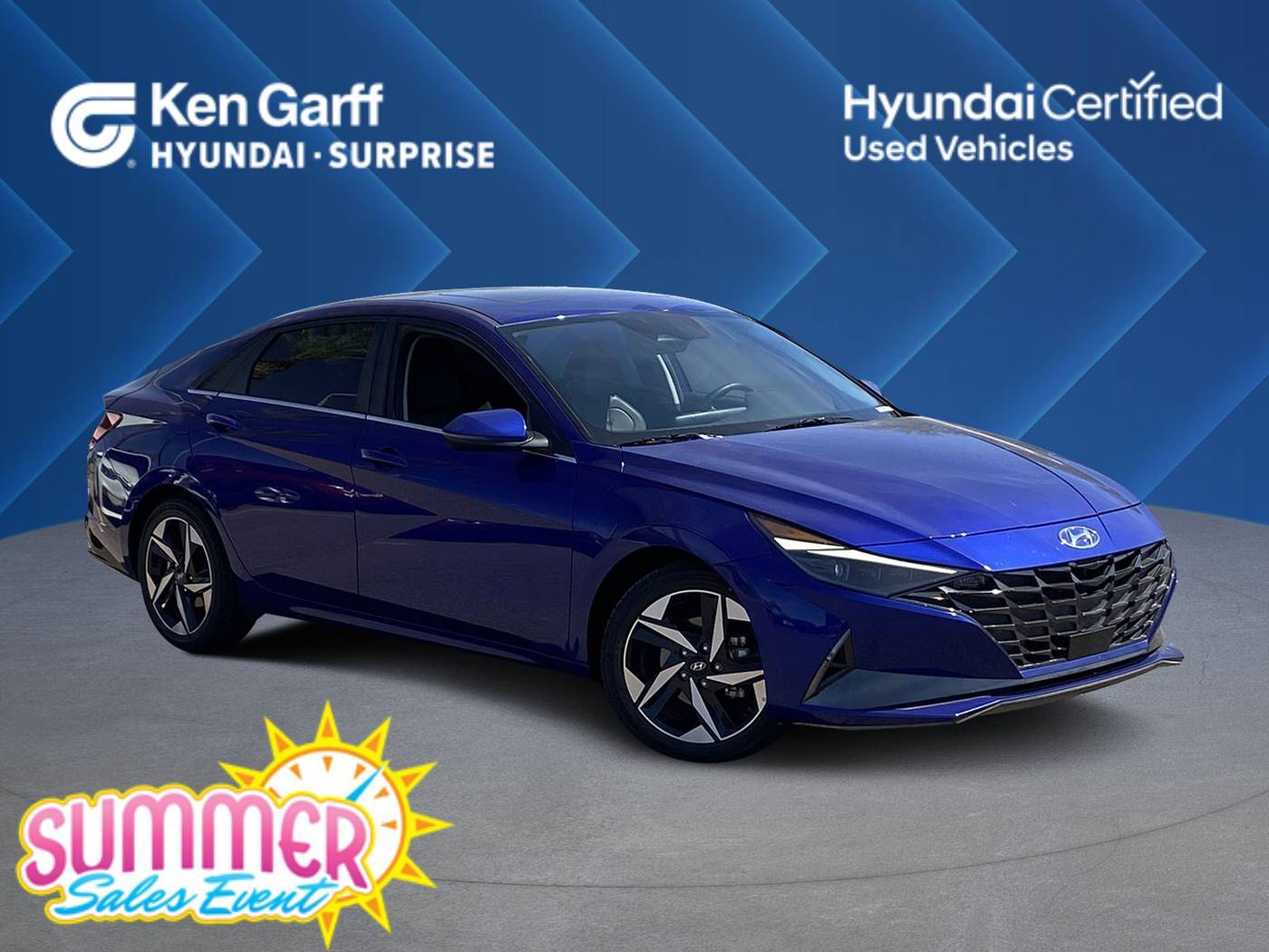 2023 Hyundai Elantra Hybrid Limited — Sedan — 43,152 mi — Surprise, AZ