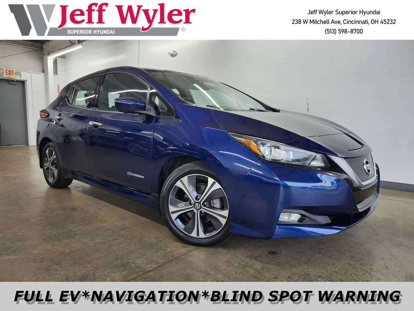 2018 Nissan LEAF SL — Hatchback — 88,980 mi — Cincinnati, OH