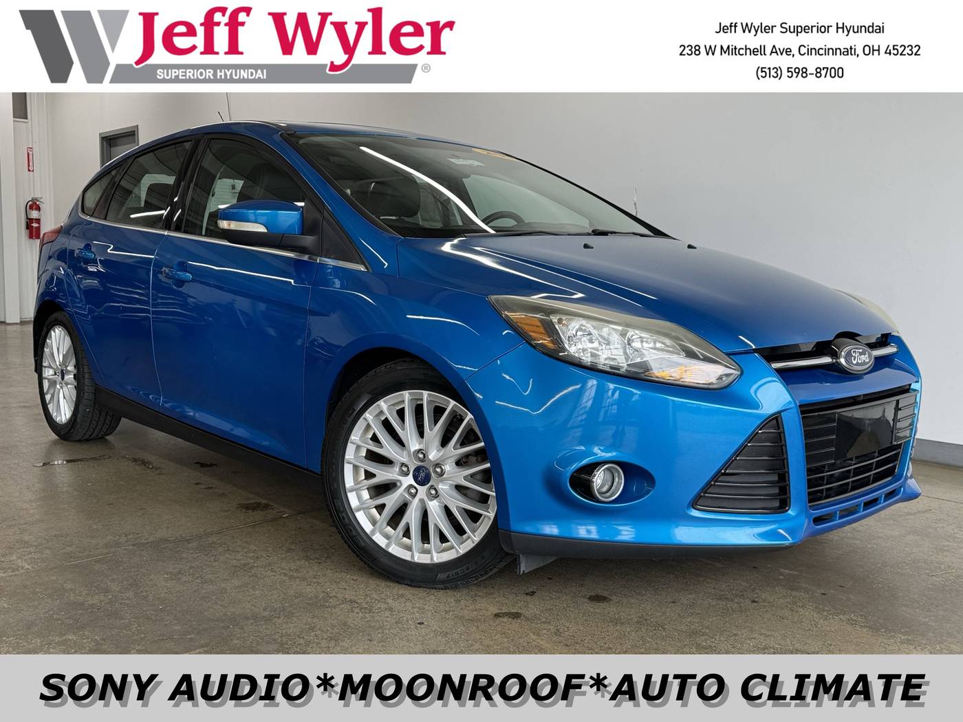 2013 Ford Focus Titanium — Hatchback — 109,112 mi — Cincinnati, OH