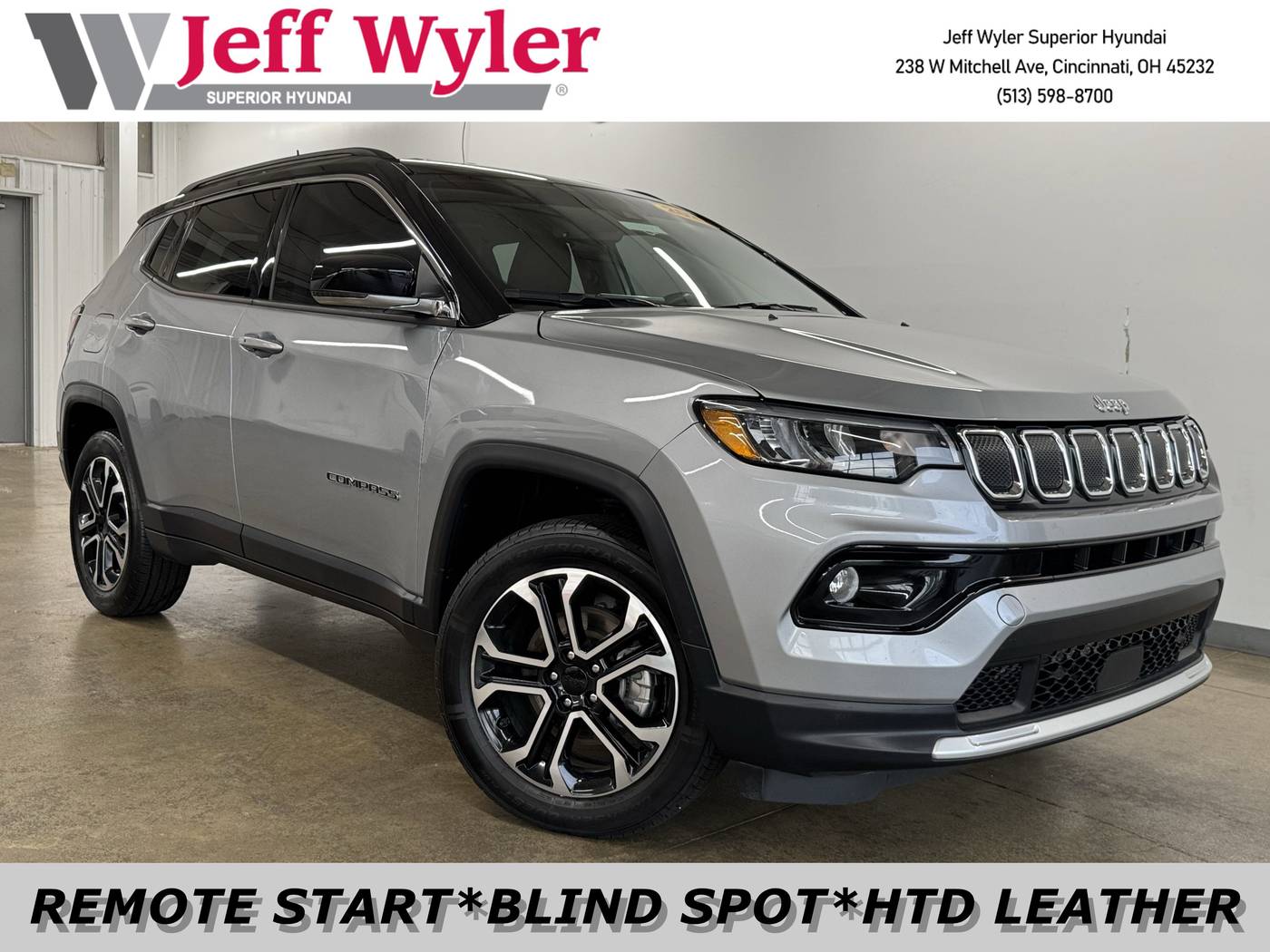 2022 Jeep Compass Limited — SUV — 61,668 mi — Cincinnati, OH