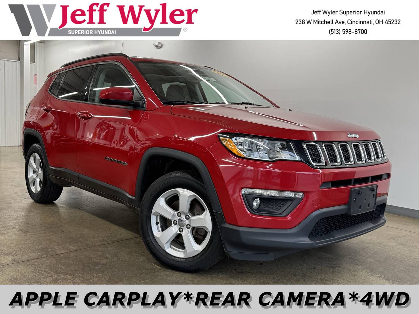 2019 Jeep Compass Latitude — SUV — 83,248 mi — Cincinnati, OH
