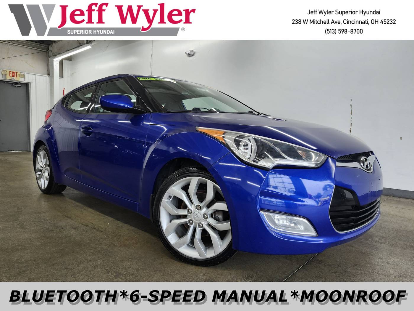 2013 Hyundai Veloster Base — Hatchback — 89,685 mi — Cincinnati, OH