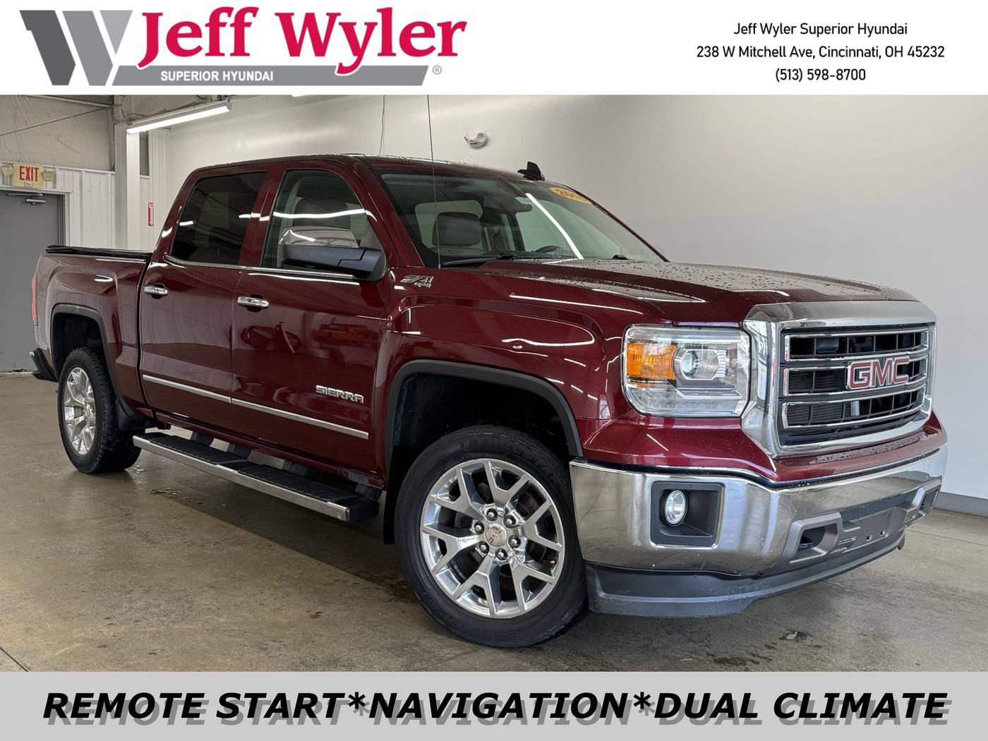 2015 GMC Sierra 1500 SLT — Pickup Truck — 120,416 mi — Cincinnati, OH