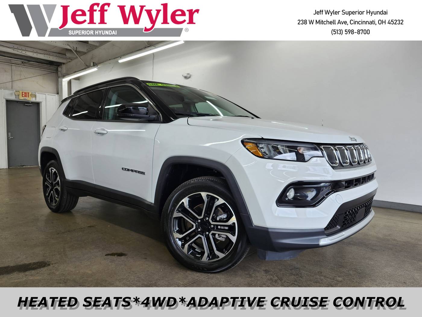 2022 Jeep Compass Limited — SUV — 17,857 mi — Cincinnati, OH