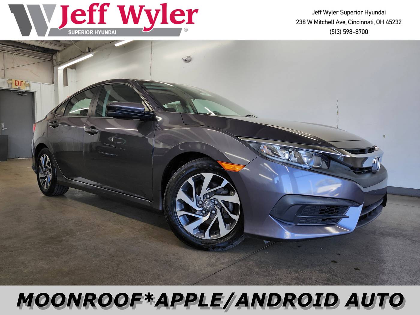 2017 Honda Civic EX — Sedan — 57,232 mi — Cincinnati, OH
