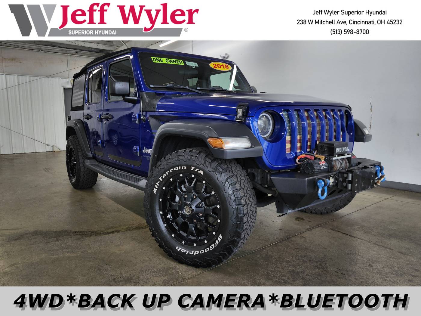 2018 Jeep Wrangler Sport S — SUV — 76,009 mi — Cincinnati, OH