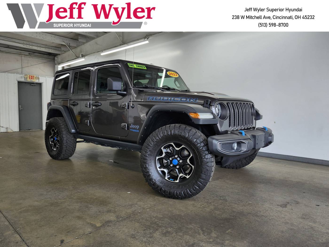 2022 Jeep Wrangler Rubicon 4xe — SUV — 25,528 mi — Cincinnati, OH