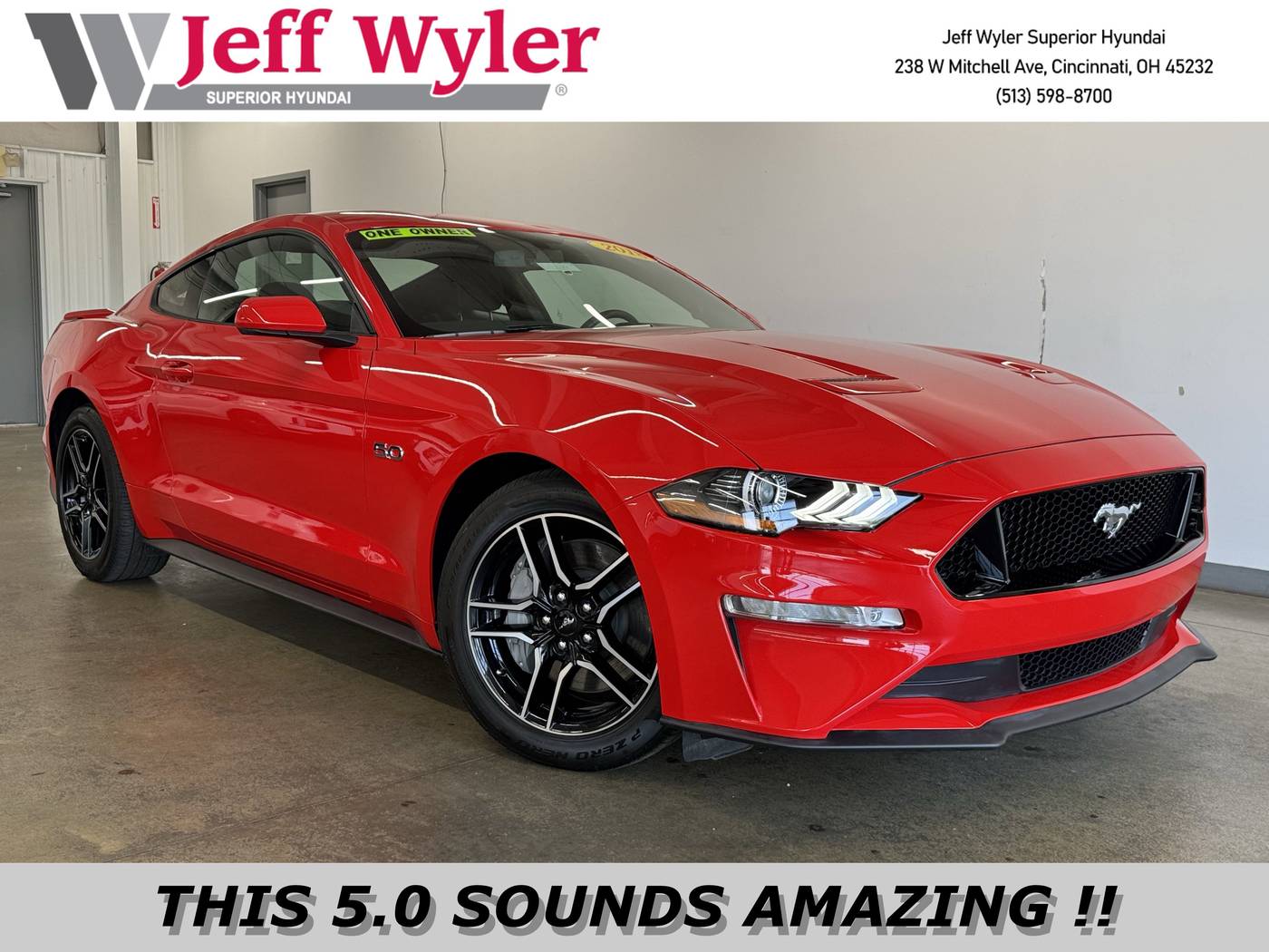 2018 Ford Mustang GT — Coupe — 12,999 mi — Cincinnati, OH