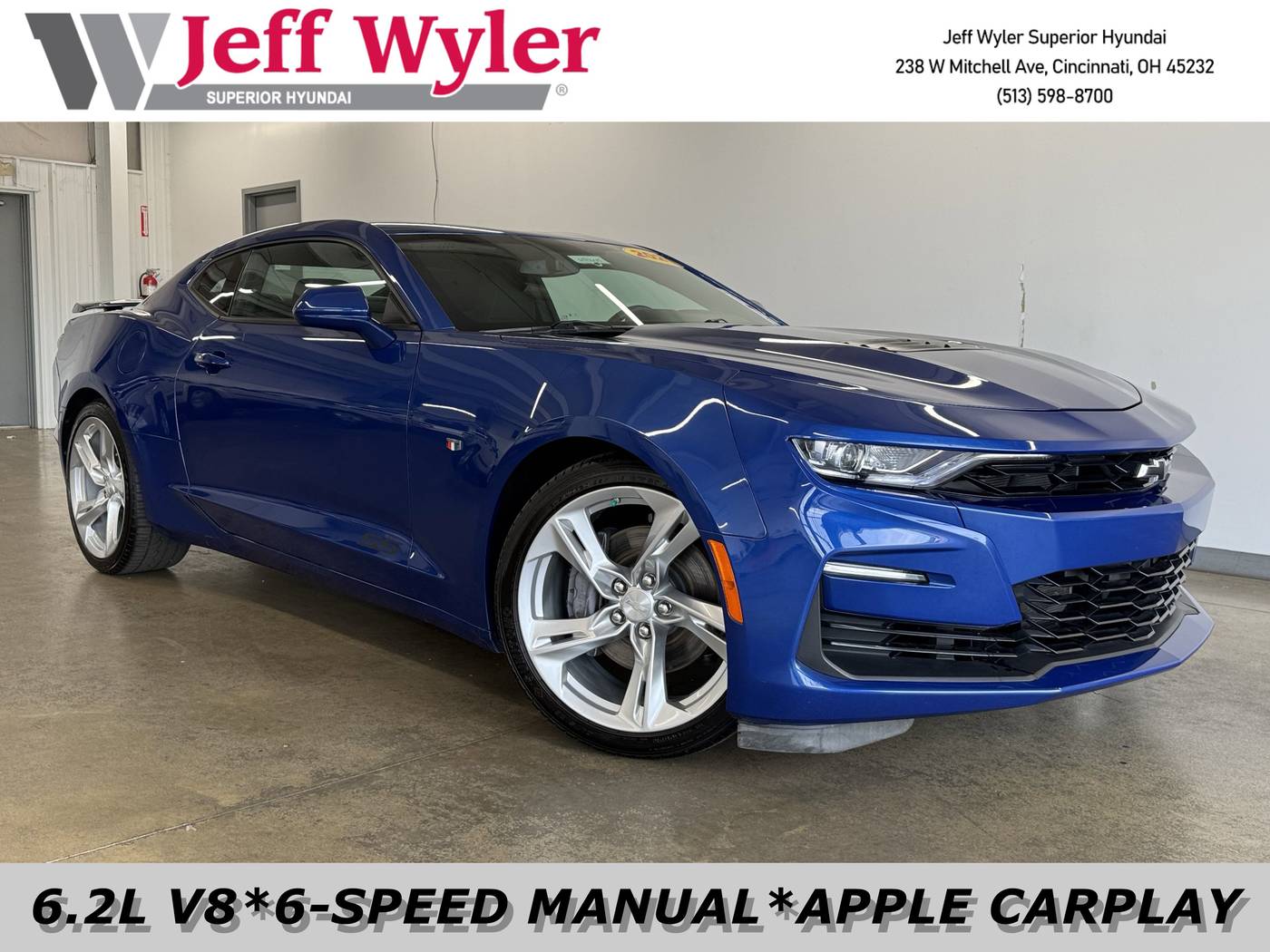 2021 Chevrolet Camaro 1SS — Coupe — 15,542 mi — Cincinnati, OH