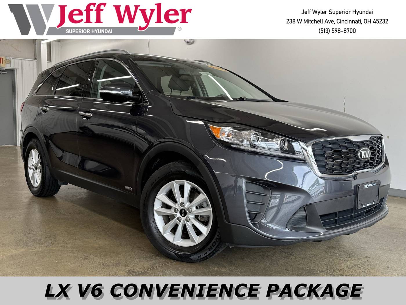 2019 Kia Sorento LX V6 — SUV — 84,046 mi — Cincinnati, OH