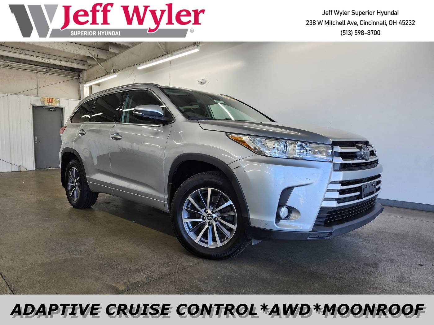 2018 Toyota Highlander XLE — SUV — 134,102 mi — Cincinnati, OH