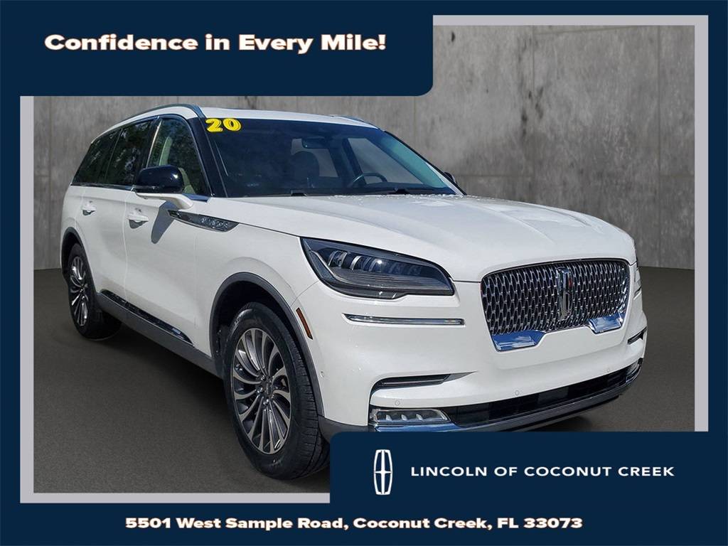 2020 Lincoln Aviator Reserve — SUV — 20,514 mi — Coconut Creek, FL