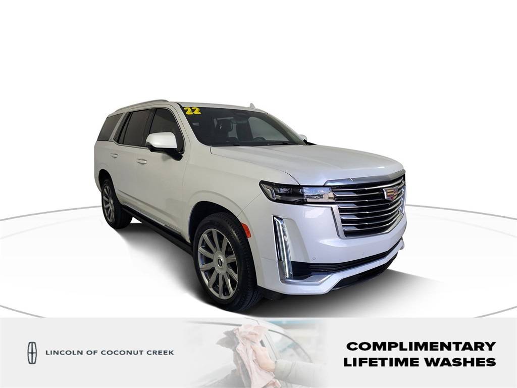 2022 Cadillac Escalade Premium Luxury Platinum — SUV — 28,853 mi — Coconut Creek, FL