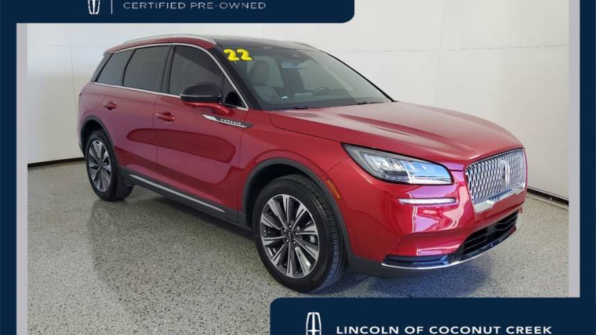 2022 Lincoln Corsair Reserve — SUV — 22,323 mi — Coconut Creek, FL