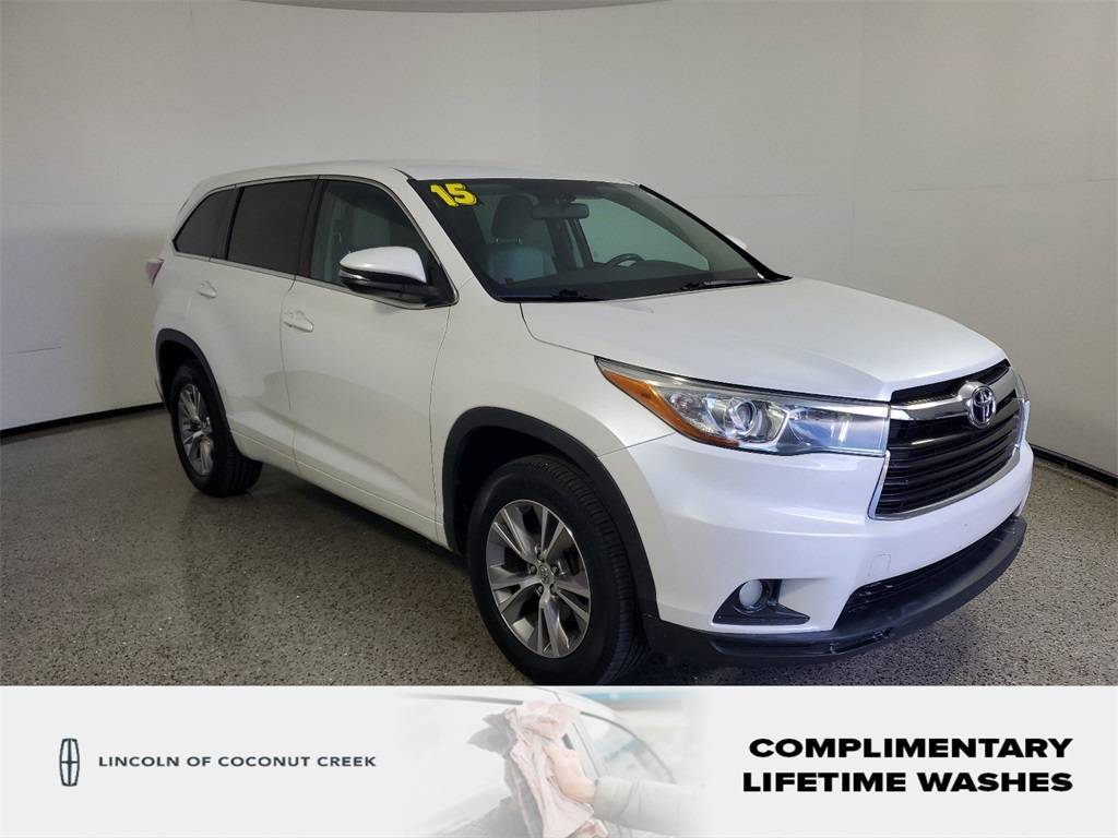 2015 Toyota Highlander LE V6 — SUV — 193,092 mi — Coconut Creek, FL