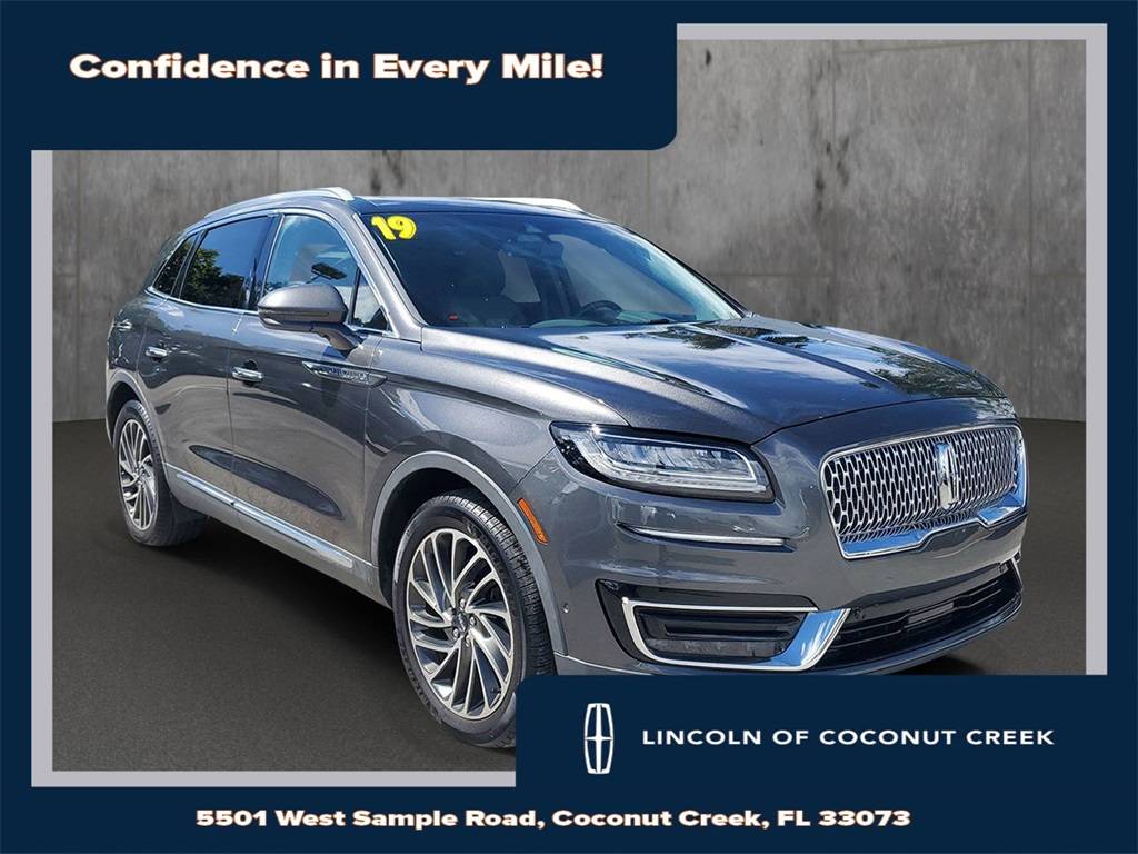 2019 Lincoln Nautilus Reserve — SUV — 38,786 mi — Coconut Creek, FL