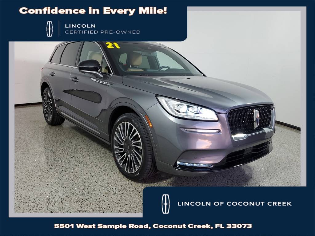 2021 Lincoln Corsair Reserve — SUV — 44,886 mi — Coconut Creek, FL