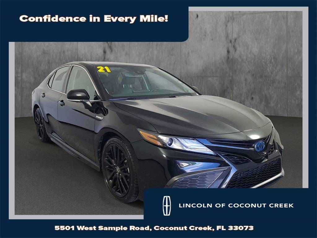 2021 Toyota Camry Hybrid XSE — Sedan — 76,582 mi — Coconut Creek, FL