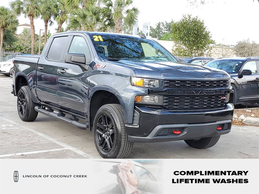 2021 Chevrolet Silverado 1500 Custom Trail Boss — Pickup Truck — 32,927 mi — Coconut Creek, FL