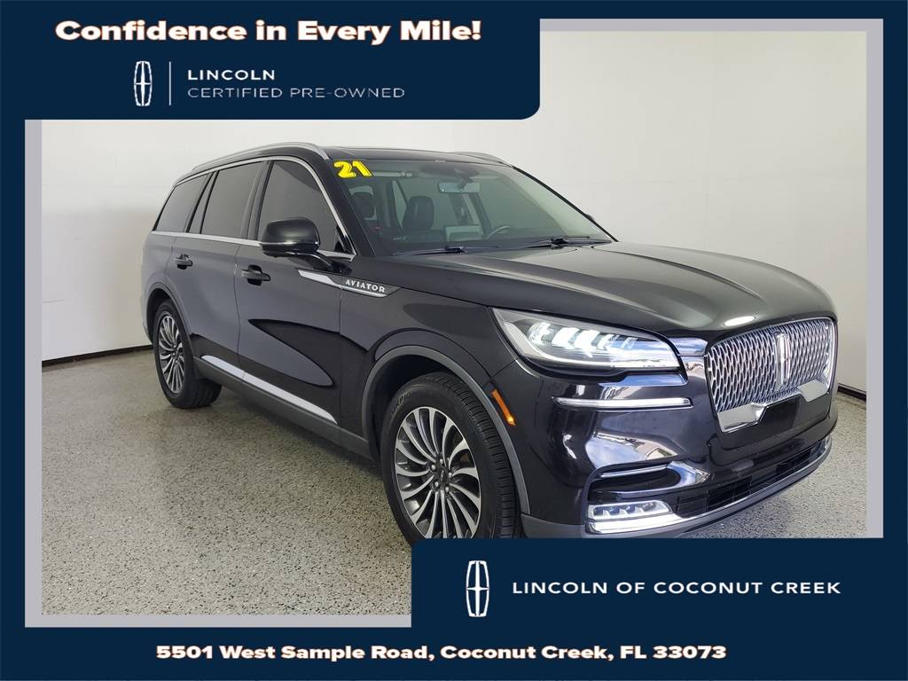 2021 Lincoln Aviator Reserve — SUV — 49,355 mi — Coconut Creek, FL