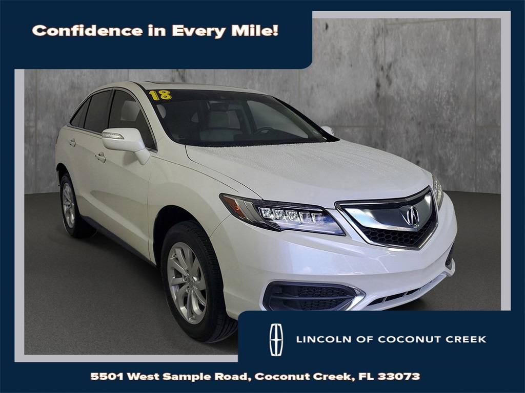 2018 Acura RDX Base — SUV — 75,664 mi — Coconut Creek, FL
