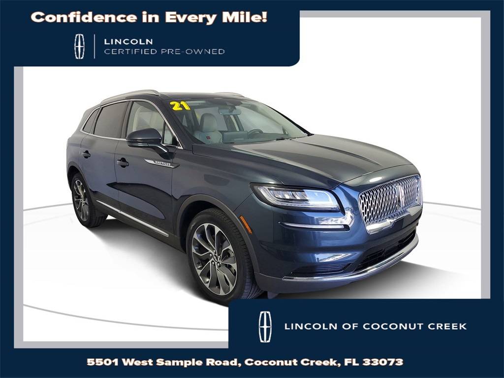 2021 Lincoln Nautilus Reserve — SUV — 18,373 mi — Coconut Creek, FL