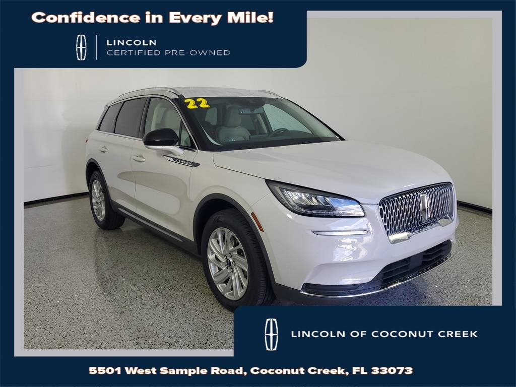 2022 Lincoln Corsair Standard — SUV — 42,235 mi — Coconut Creek, FL