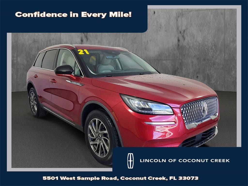 2021 Lincoln Corsair Standard — SUV — 10,961 mi — Coconut Creek, FL