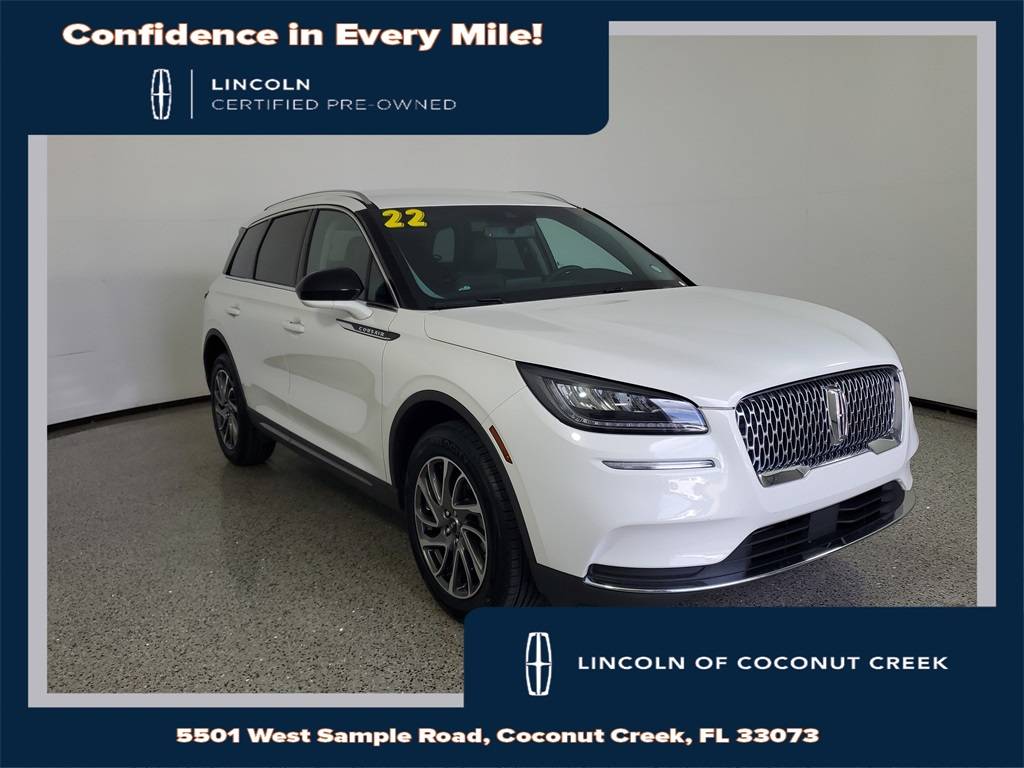 2022 Lincoln Corsair Standard — SUV — 26,609 mi — Coconut Creek, FL