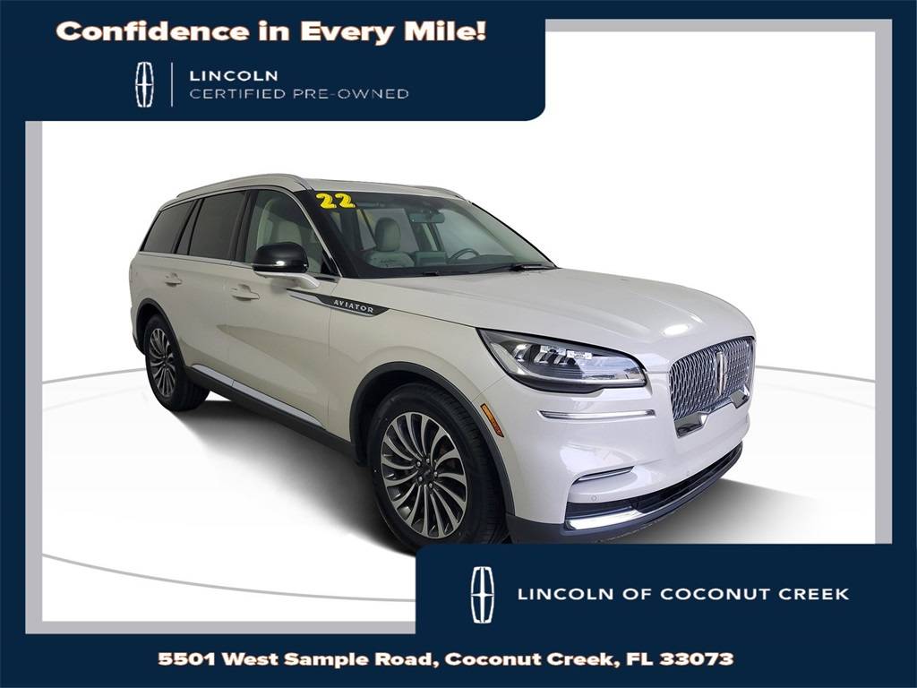 2022 Lincoln Aviator Reserve — SUV — 45,819 mi — Coconut Creek, FL