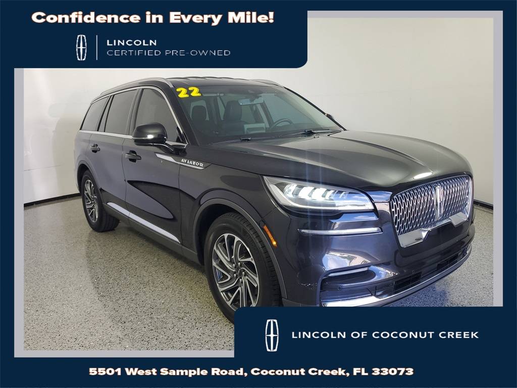 2022 Lincoln Aviator Standard — SUV — 42,913 mi — Coconut Creek, FL