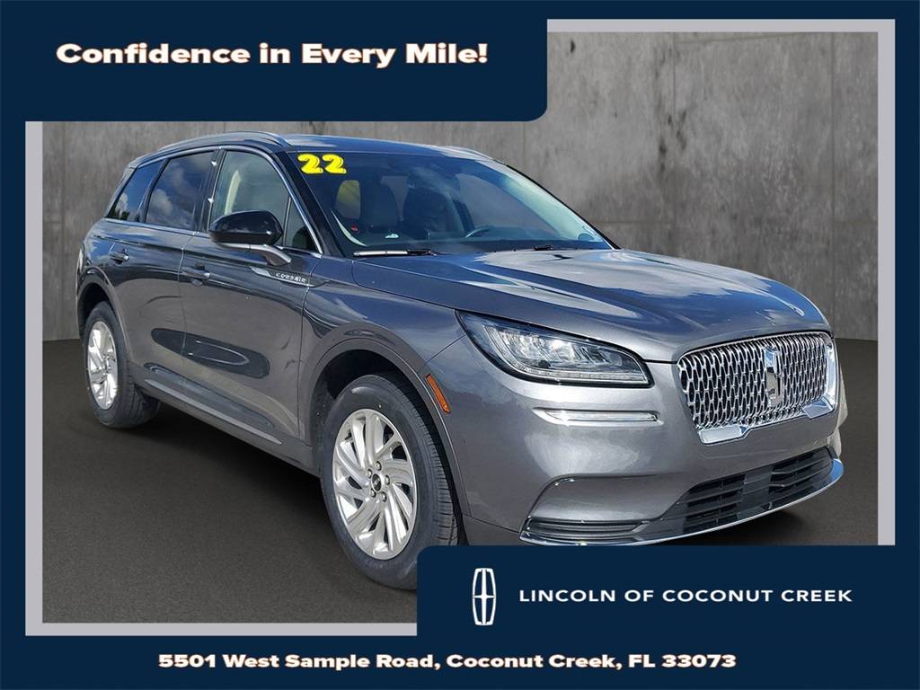 2022 Lincoln Corsair Standard — SUV — 27,088 mi — Coconut Creek, FL