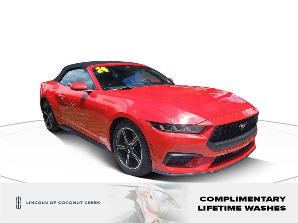 2024 Ford Mustang EcoBoost — Convertible — 4,756 mi — Coconut Creek, FL