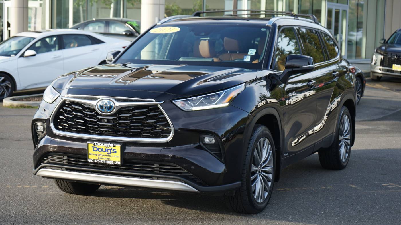 2021 Toyota Highlander Hybrid Platinum — SUV — 51,255 mi — Edmonds, WA