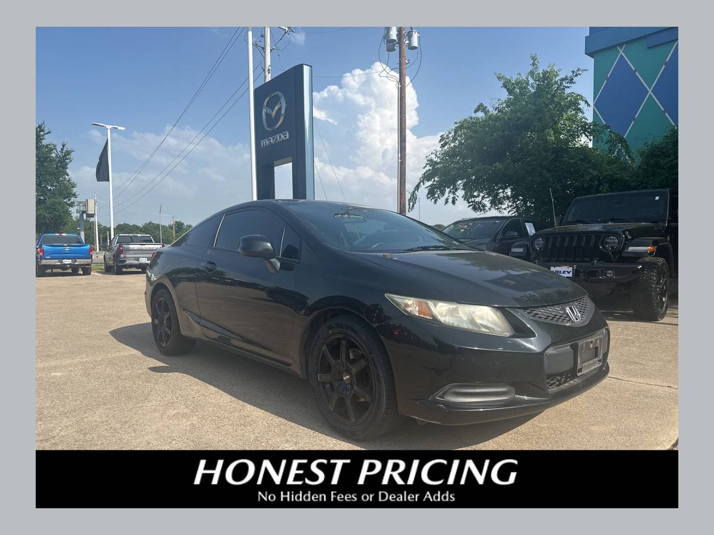 2013 Honda Civic LX — Coupe — 163,122 mi — Hurst, TX