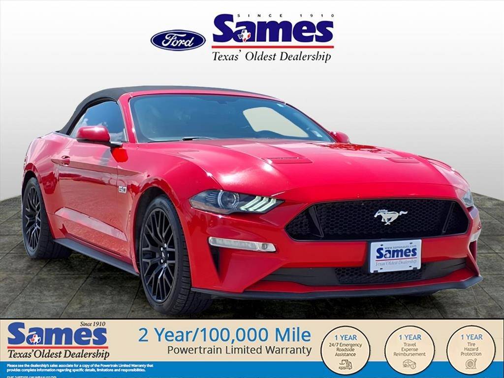 2018 Ford Mustang GT Premium — Convertible — 113,911 mi — Bastrop, TX