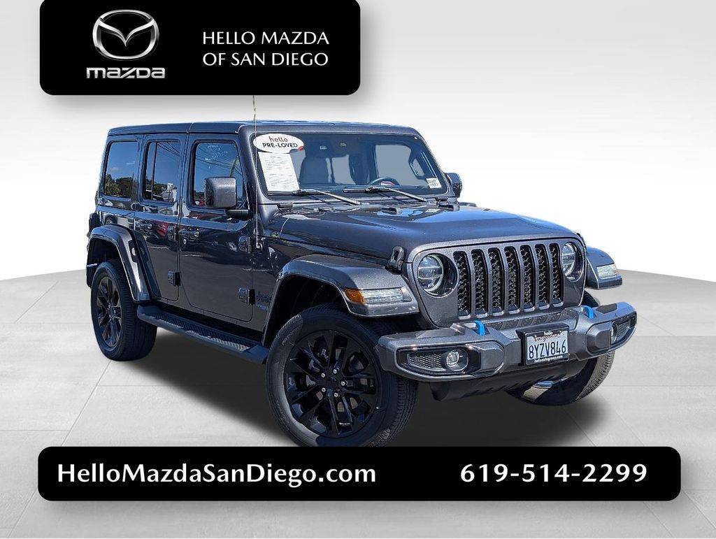2021 Jeep Wrangler Sahara High Altitude 4xe — SUV — 49,885 mi — San Diego, CA
