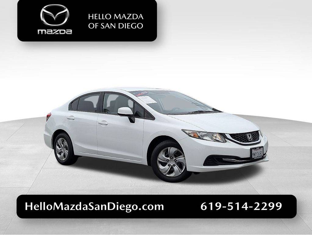 2013 Honda Civic LX — Sedan — 100,734 mi — San Diego, CA