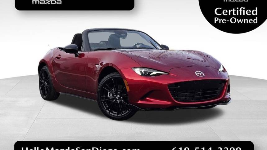 2024 Mazda MX-5 Miata Club — Convertible — 4,475 mi — San Diego, CA
