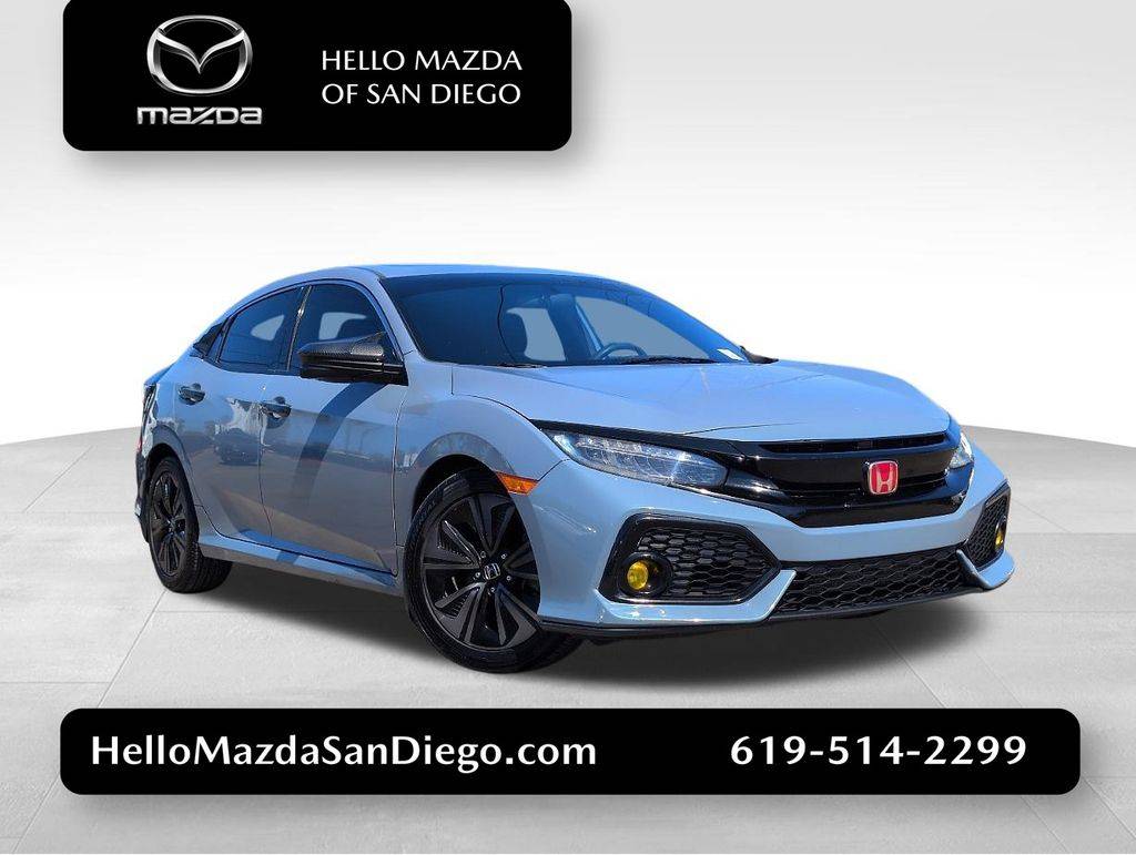 2018 Honda Civic EX — Hatchback — 72,065 mi — San Diego, CA